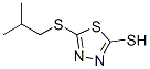 5-Isobutylthio-1,3,4-thiadiazole-2-thiol Structure,89601-20-7Structure