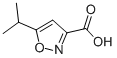 5-Isopropylisoxazole-3-carboxylic acid Structure,89776-74-9Structure