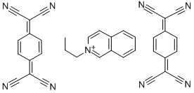 TCNQ)2 . Isoquinoline(N-n-propyl) Structure,89965-25-3Structure