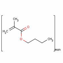 Poly(butyl methacrylate) Structure,9003-63-8Structure