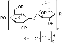 Hydroxyethyl Cellulose Structure,9004-62-0Structure