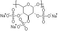 Sodium dextran sulfate 500,000 Structure,9011-18-1Structure