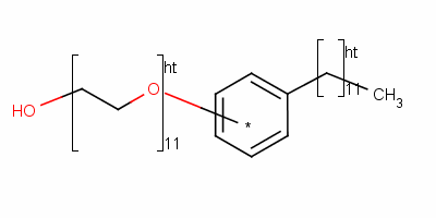 Poe (10) dodecyl phenol Structure,9014-92-0Structure