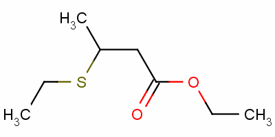 3-乙硫基丁酸結(jié)構(gòu)式_90201-28-8結(jié)構(gòu)式