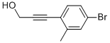 3-(4-Bromo-2-methyl-phenyl)-prop-2-yn-1-ol Structure,902137-98-8Structure