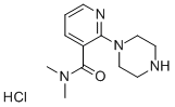 N,n-dimethyl-2-(1-piperazinyl)nicotinamide hydrochloride Structure,902836-08-2Structure