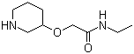 N-ethyl-2-(piperidin-3-yloxy)acetamide Structure,902836-75-3Structure