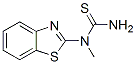 (7CI)-1-(2-苯并噻唑)-1-甲基-2-硫脲結(jié)構(gòu)式_90349-90-9結(jié)構(gòu)式