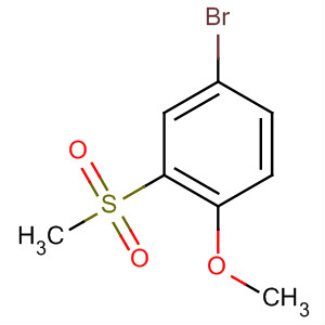 4-Bromo-1-methoxy-2-(methylsulfonyl)benzene Structure,90531-99-0Structure