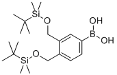 Boronic acid, B-[3,4-bis[[(1,1-dimethylethyl)dimethylsilyl]oxy]methylphenyl]- Structure,907195-92-0Structure