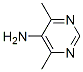 5-Pyrimidinamine, 4,6-dimethyl- (9ci) Structure,90856-77-2Structure