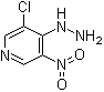 3-Chloro-4-hydrazinyl-5-nitropyridine Structure,90927-90-5Structure