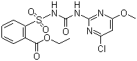 氯嘧黃隆結(jié)構(gòu)式_90982-32-4結(jié)構(gòu)式