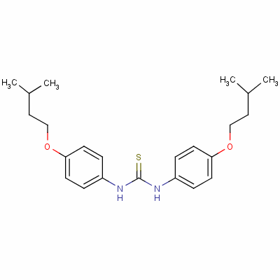 戊氧苯硫脲結構式_910-86-1結構式