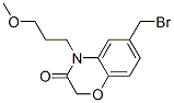 6-Bromomethyl-4-(3-methoxypropyl)-4H-benzo[1,4]oxazin-3-one Structure,911705-42-5Structure