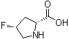 (4R)-4-Fluoro-D-proline Structure,913820-71-0Structure