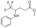 DL-Methyl 5,5,5-trifluoro-4-(phenylamino)pentanoate Structure,914613-28-8Structure