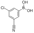 5-Chloro-3-cyanophenylboronic acid Structure,915763-60-9Structure