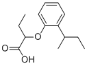 2-[2-(Sec-Butyl)phenoxy]butanoic acid Structure,915921-89-0Structure