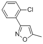 3-(2-Chlorophenyl)-5-methylisooxazole Structure,916791-93-0Structure