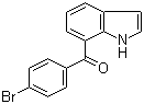 7-(4-Bromobenzoyl)indole Structure,91714-50-0Structure