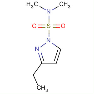 3-Ethyl-pyrazole-1-sulfonic acid dimethylamide Structure,917899-19-5Structure