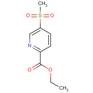 Ethyl 5-(methylsulfonyl)pyridine-2-carboxylate Structure,918967-32-5Structure