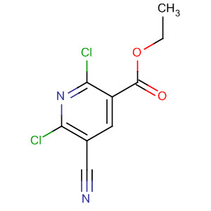 Ethyl 2,6-dichloro-5-cyanonicotinate Structure,919354-52-2Structure