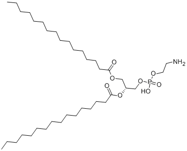 1,2-Dipalmitoyl-sn-glycero-3-phosphoethanolamine Structure,923-61-5Structure