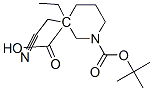 1,3-Piperidinedicarboxylic acid, 3-(cyanomethyl)-, 1-(1,1-dimethylethyl) 3-ethyl ester Structure,923009-49-8Structure