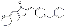 (E)-2-((1-benzyl-1,2,3,6-tetrahydropyridin-4-yl)methylene)-5,6-dimethoxy-2,3-dihydro-1h-inden-1-one Structure,923571-20-4Structure