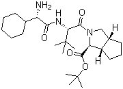 2-(2-(2-氨基-2-環(huán)己基乙酰氨基)-3,3-二甲基丁?；?-八氫環(huán)戊并[c]吡咯-1-羧酸叔丁酯結(jié)構(gòu)式_926276-18-8結(jié)構(gòu)式