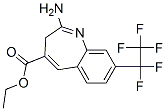 Ethyl 2-amino-8-(perfluoroethyl)-3H-benzo[b]azepine-4-carboxylate Structure,926927-42-6Structure