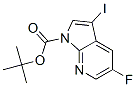 5-Fluoro-3-iodo-pyrrolo[2,3-b]pyridine-1-carboxylic acid tert-butyl ester Structure,928653-78-5Structure