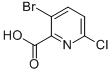 3-Bromo-6-chloropicolinic acid Structure,929000-66-8Structure