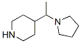 4-(1-(Pyrrolidin-1-yl)ethyl)piperidine Structure,933682-80-5Structure