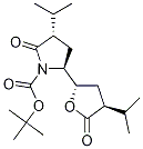 (3S,5S)-3-異丙基-2-氧代-5-[(2S,4S)-四氫-4-異丙基-5-氧代-2-呋喃基]-1-吡咯烷羧酸叔丁酯結(jié)構(gòu)式_934841-17-5結(jié)構(gòu)式