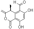 (4S)-3,4-二氫-6,8-二羥基-4-甲基-3-亞甲基-1-氧代-1H-2-苯并吡喃-5-甲醛結(jié)構(gòu)式_935699-58-4結(jié)構(gòu)式