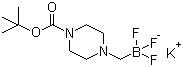 Potassium (4-boc-piperazin-1-yl)methyltrifluoroborate Structure,936329-97-4Structure