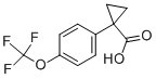 1-(4-(Trifluoromethoxy)phenyl)cyclopropanecarboxylic acid Structure,936727-93-4Structure