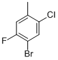 4-Bromo-2-chloro-5-fluorotoluene Structure,93765-83-4Structure