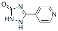 3H-1,2,4-triazol-3-one, 1,2-dihydro-5-(4-pyridinyl)- Structure,939-08-2Structure