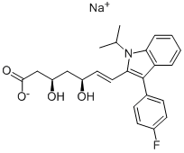 Fluvastatin sodium salt Structure,93957-55-2Structure