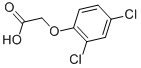 2,4-Dichlorophenoxyacetic acid Structure,94-75-7Structure