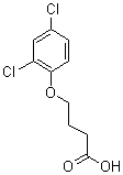 2,4-Dichlorophenoxybutyric acid Structure,94-82-6Structure