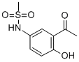 N-(3-acetyl-4-hydroxyphenyl)methanesulfonamide Structure,94094-49-2Structure