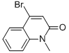 4-Bromo-1-methyl-1h-quinolin-2-one Structure,941-72-0Structure