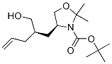 (S)-4-((r)-2-(羥基甲基)-4-戊烯-1-基)-2,2-二甲基噁唑啉-3-羧酸叔丁酯結(jié)構(gòu)式_942144-13-0結(jié)構(gòu)式