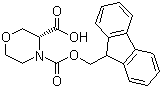 (R)-4-fmoc-3-morpholinecarboxylic acid Structure,942153-03-9Structure