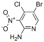 2-Amino-5-bromo-4-chloro-3-nitropyridine Structure,942947-95-7Structure